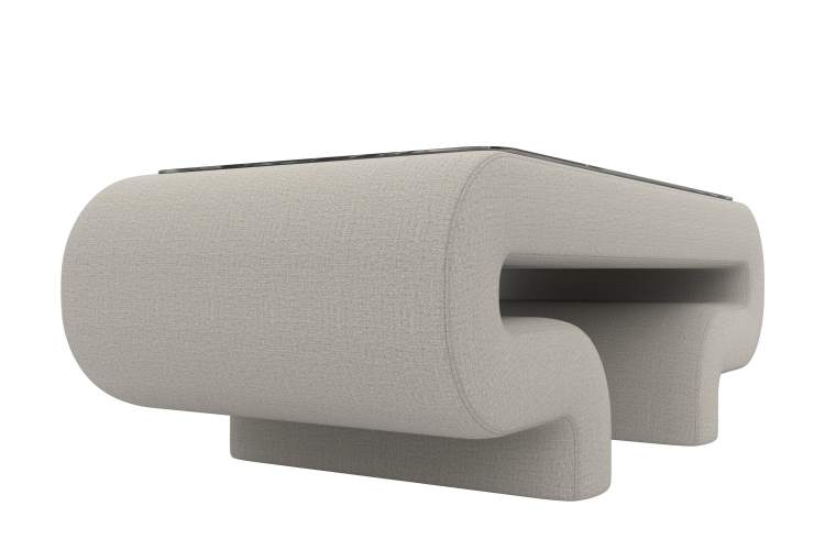 Стол Волна Рогожка Амур 02 бежевый-3