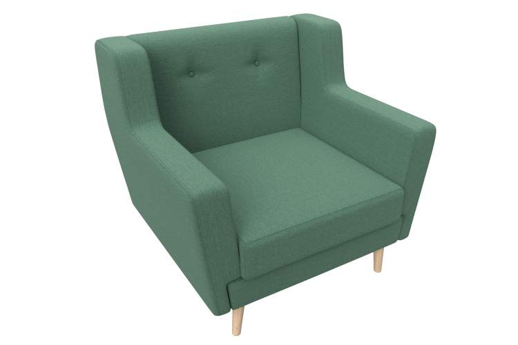 Кресло Брайтон Рогожка Амур 11 зеленый-4