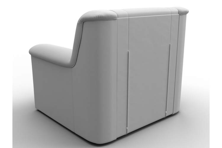 Кресло Карелия Экокожа Белый-4