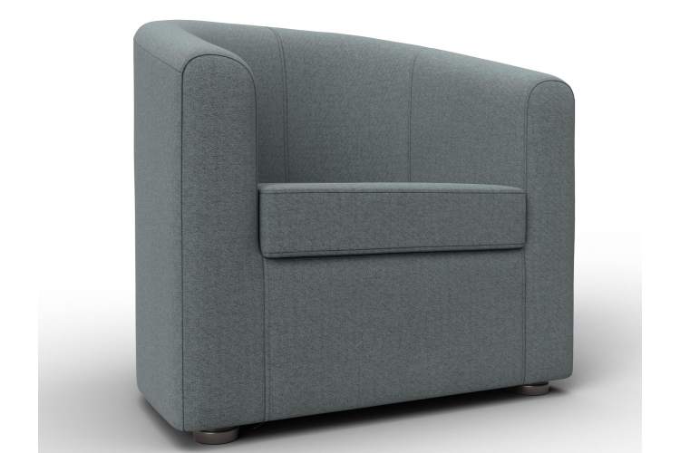 Кресло Норден Рогожка Амур 07 серый-1