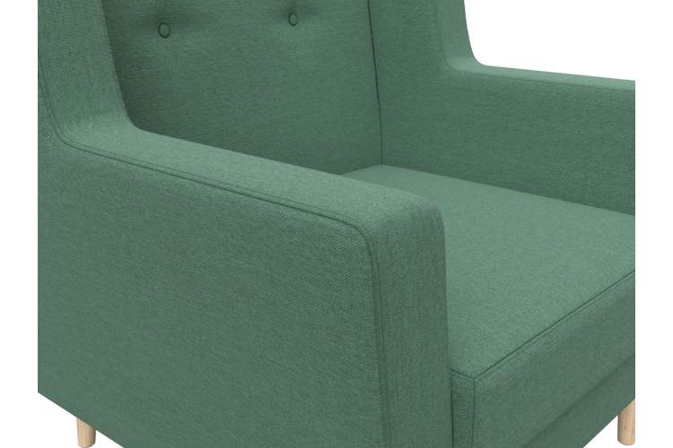 Кресло Брайтон Рогожка Амур 11 зеленый-3