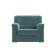 Кресло Карелия Велюр SEVEN 113 бирюзовый