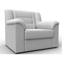 Кресло Карелия Экокожа Белый