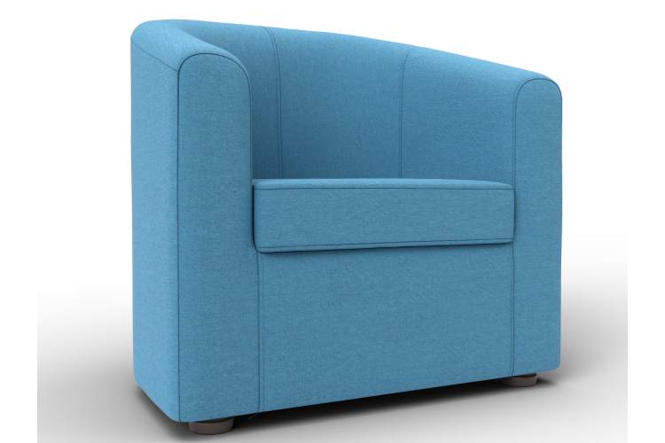 Кресло Норден Рогожка Амур 10 голубой-1