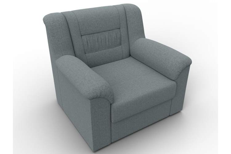 Кресло Карелия Рогожка Амур 07 серый-5