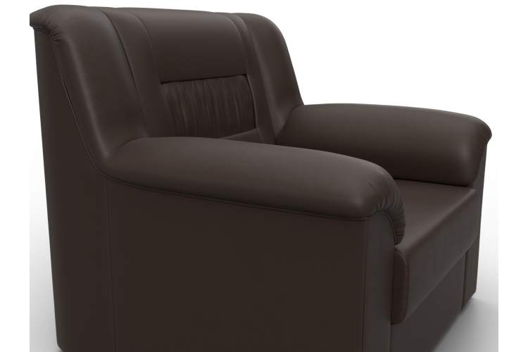 Кресло Карелия Экокожа Коричневый-3