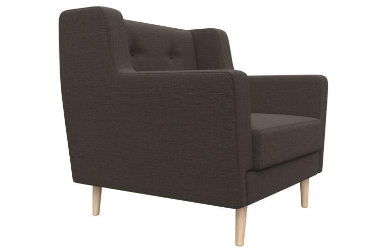 Кресло Брайтон Рогожка Амур 05 коричневый-2