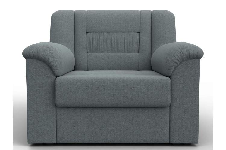 Кресло Карелия Рогожка Амур 07 серый-1