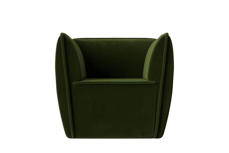 Кресло Бергамо Микровельвет Зеленый-1