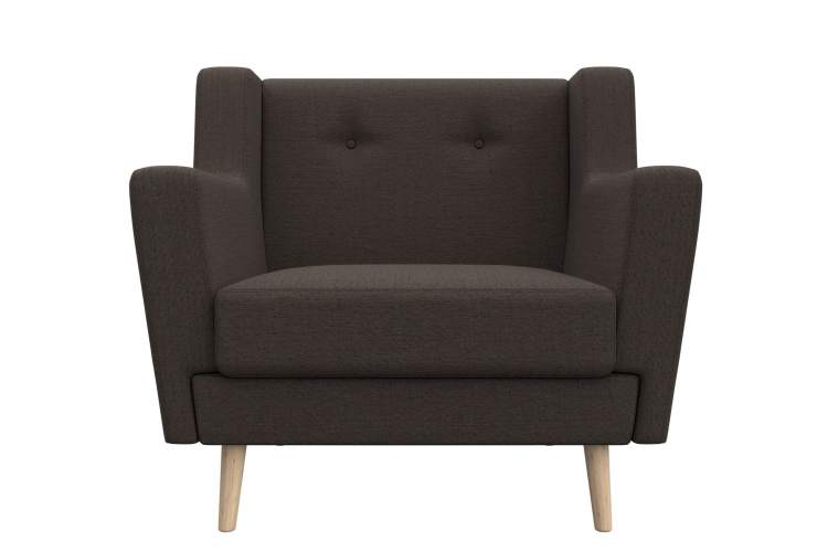 Кресло Брайтон Рогожка Амур 05 коричневый-1