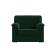 Кресло Карелия Велюр SEVEN 626 зеленый