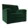 Кресло Карелия Велюр SEVEN 626 зеленый