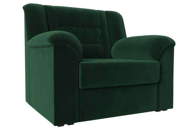 Кресло Карелия Велюр SEVEN 626 зеленый