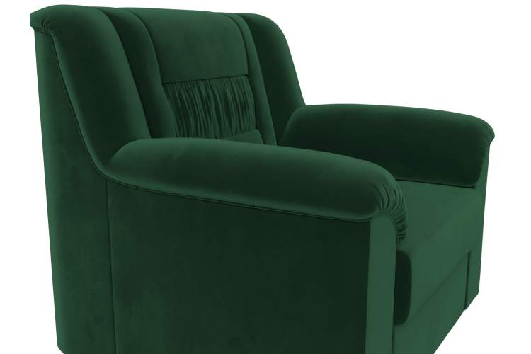 Кресло Карелия Велюр SEVEN 626 зеленый-3