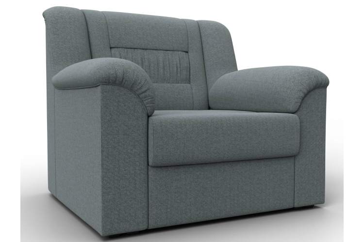 Кресло Карелия Рогожка Амур 07 серый