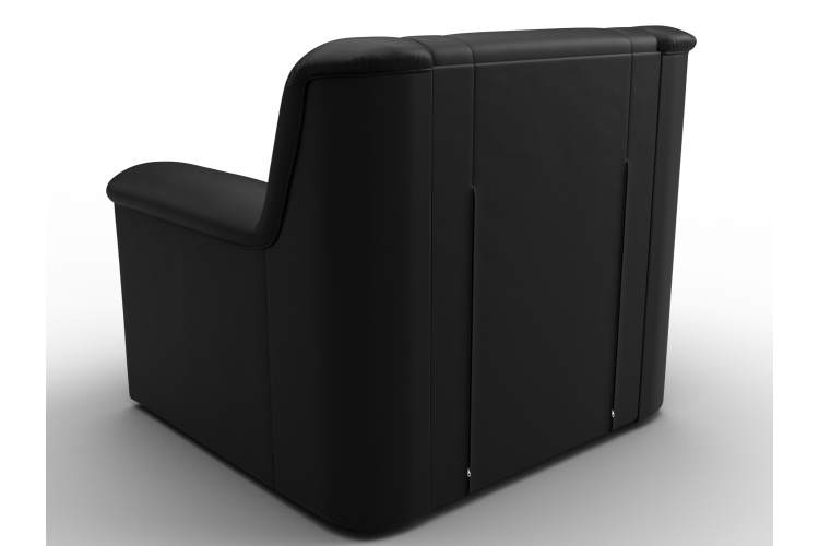 Кресло Карелия Экокожа Черный-4