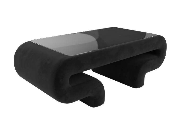 Стол Волна Велюр SEVEN 35 черный-3