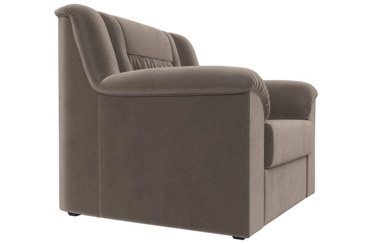 Кресло Карелия Велюр SEVEN 727 коричневый-2