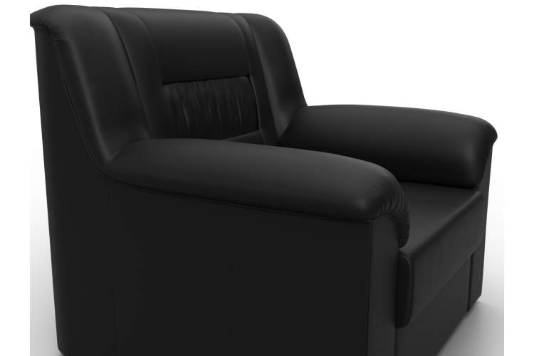 Кресло Карелия Экокожа Черный-3