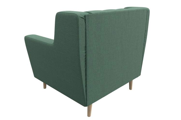 Кресло Брайтон Люкс Рогожка Амур 11 зеленый-5