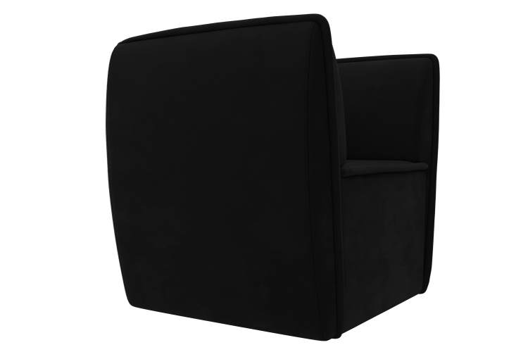 Кресло Бергамо Микровельвет Черный-2