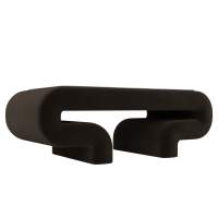 Стол Волна Микровельвет Коричневый