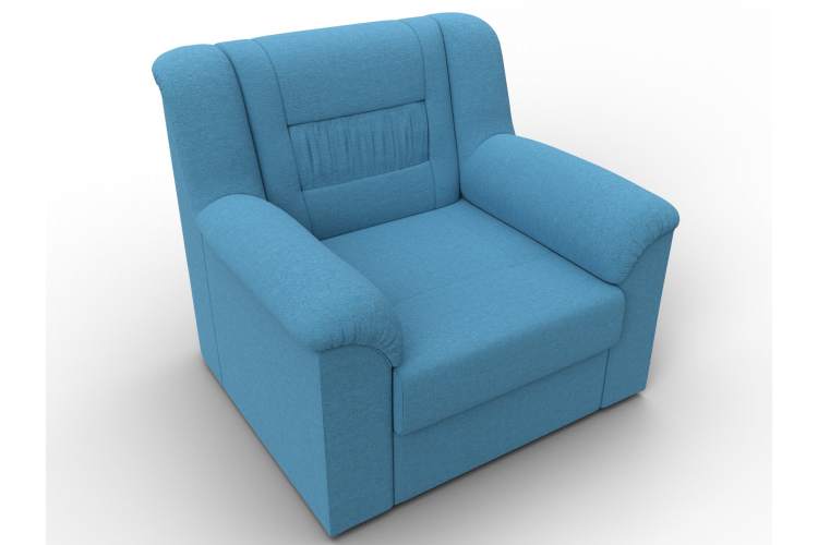 Кресло Карелия Рогожка Амур 10 голубой-5