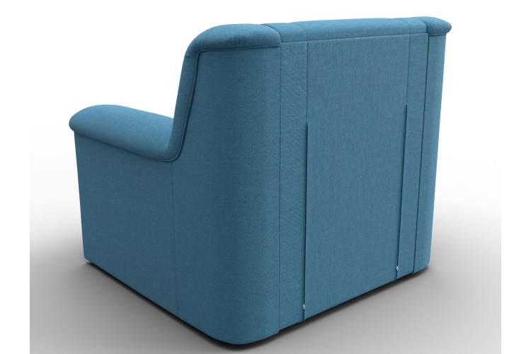 Кресло Карелия Рогожка Амур 10 голубой-4