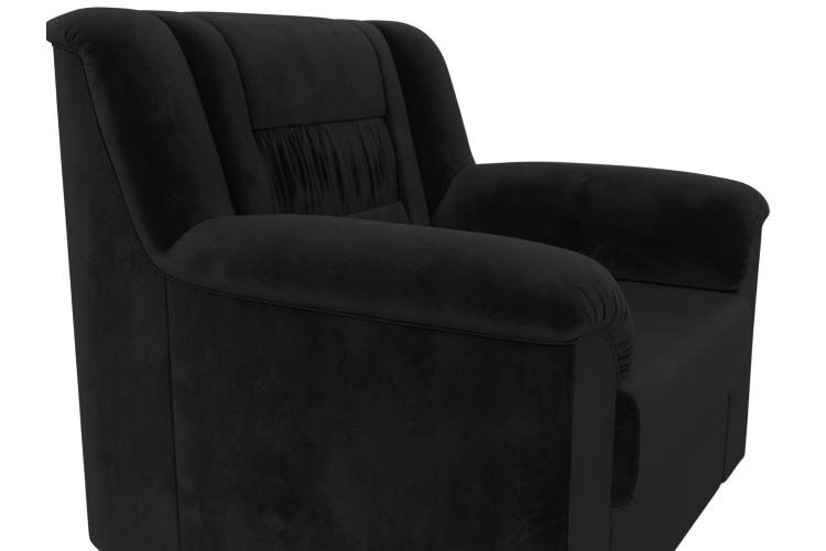 Кресло Карелия Велюр SEVEN 35 черный-3