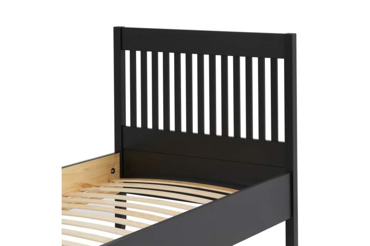 Кровать ИЛЕКСА 90х200 Черный-10