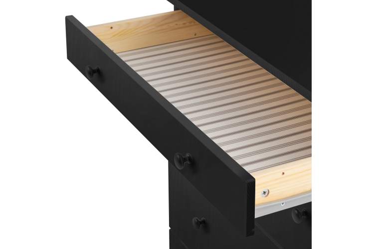 Комод ТИРАНА 5 ящиков 79 Черный-9