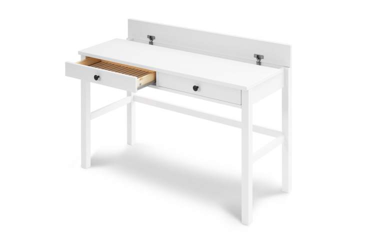 Письменный стол КЫМОР 121x47 Черный/Светло-коричневый-7