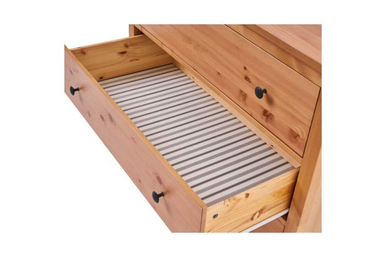 Комод КЫМОР 3 ящика Светло-коричневый-5