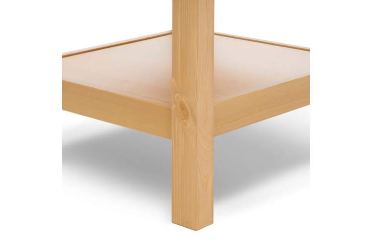 Журнальный стол КЫМОР 55х55 Светло-коричневый-8