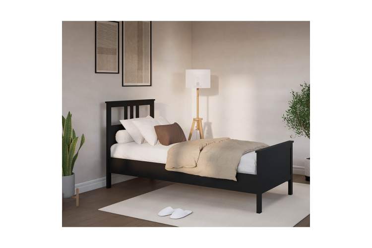 Кровать КЫМОР 90x200 Черный-3