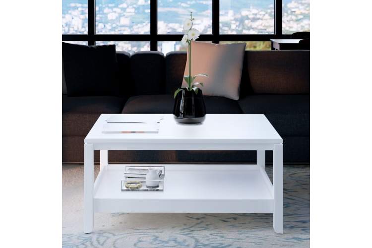 Журнальный стол КОДЗУВ 100x75 Белый-2