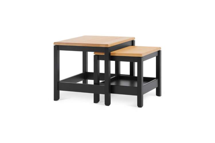 Комплект столиков КОДЗУВ Черный/Светло-коричневый-4