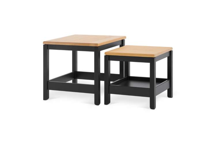 Комплект столиков КОДЗУВ Черный/Светло-коричневый-5
