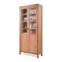 Шкаф КЫМОР Стекло/Панель 90 Светло-коричневый