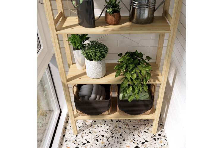 Этажерка УДОРА 5 полок 89х179х30 Без отделки-4