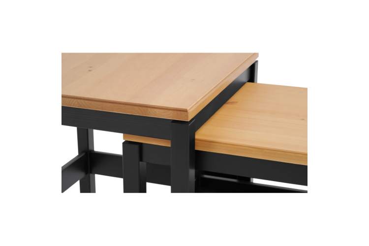 Комплект столиков КОДЗУВ Черный/Светло-коричневый-8