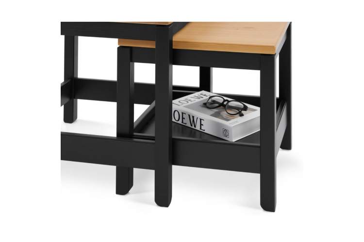 Комплект столиков КОДЗУВ Черный/Светло-коричневый-7