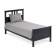 Кровать КЫМОР 90x200 Черный