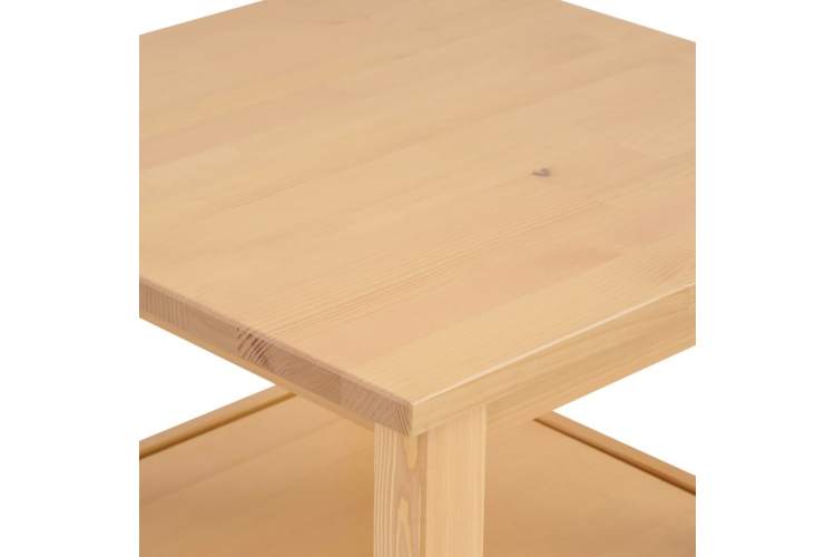 Журнальный стол КЫМОР 55х55 Светло-коричневый-7