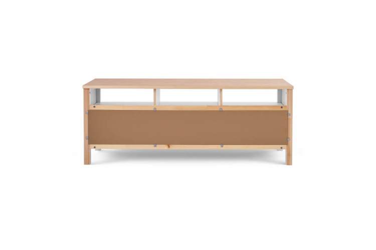 ТВ-тумба КЫМОР 148 Белый/Светло-коричневый-9