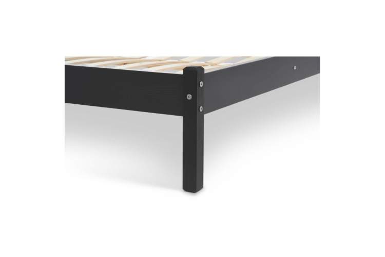 Кровать ВОЙВЫВ 160x200 Черный-10