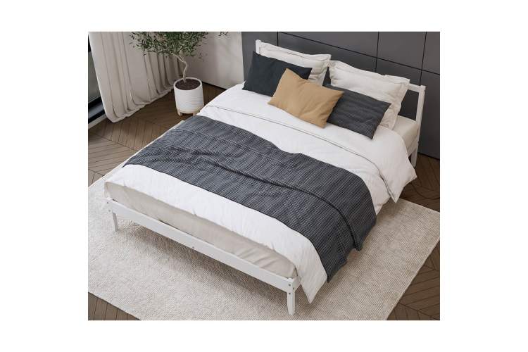 Кровать УСКАР 140х200 Белый-4