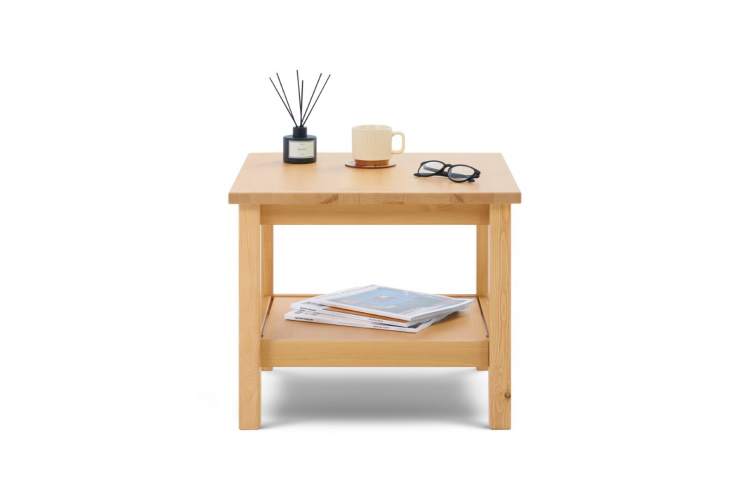 Журнальный стол КЫМОР 55х55 Светло-коричневый-1