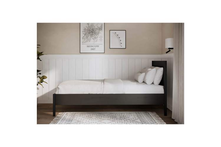 Кровать ИЛЕКСА 90х200 Черный-4