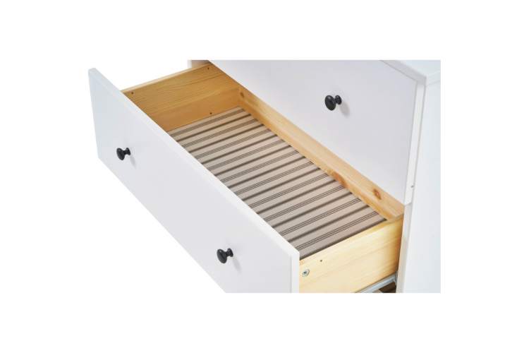 Комод ТИРАНА 3 ящика Белый-5